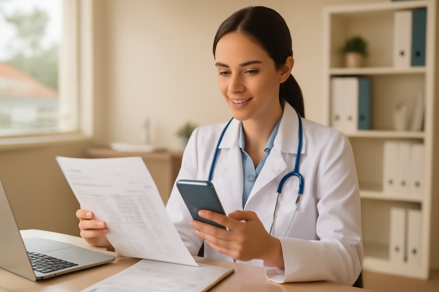 Gestión de resultados de exámenes por WhatsApp en centros de salud - Kontesta Blog